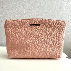 VINCE CAMUTO | Women's Makeup Cosmetic Travel Bag | Rose